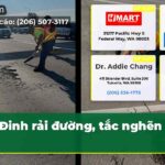 Đinh rải đường tắc nghẽn SR 16