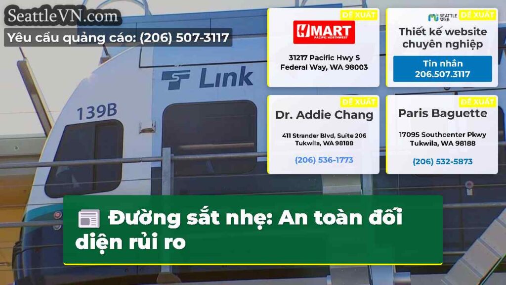 Đường sắt nhẹ: An toàn đối diện rủi ro