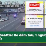 Seattle Xe đâm tàu 1 người chết