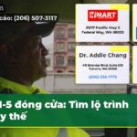 I-5 đóng cửa Tìm lộ trình thay thế