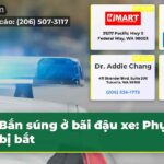 Bắn súng ở bãi đậu xe Phụ nữ bị bắt