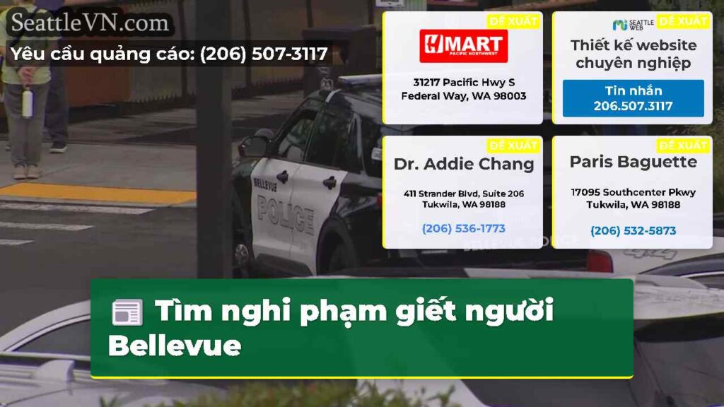 Tìm nghi phạm giết người Bellevue