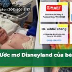 Ước mơ Disneyland của bé Bill
