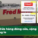 Cửa hàng đóng cửa cộng đồng lo