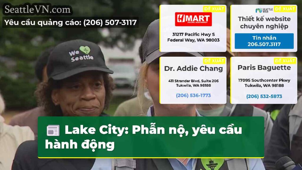Lake City: Phẫn nộ, yêu cầu hành động
