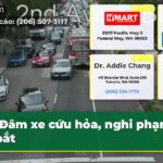 Đâm xe cứu hỏa nghi phạm bị bắt