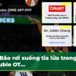 Bão rơi xuống tia lửa trong Double OT…