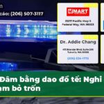 Đâm bằng dao đồ tể Nghi phạm bỏ trốn