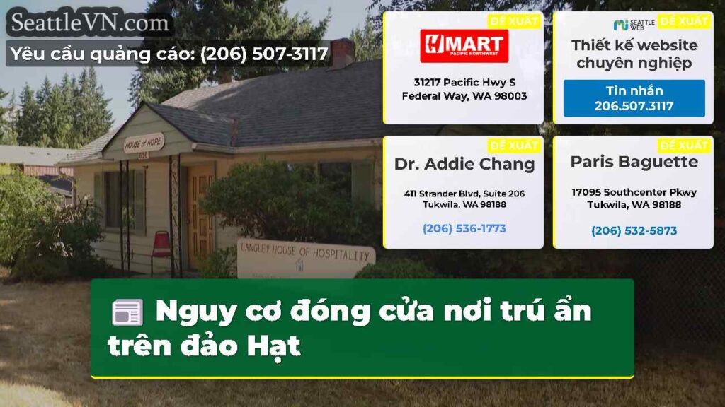 Nguy cơ đóng cửa nơi trú ẩn trên đảo Hạt