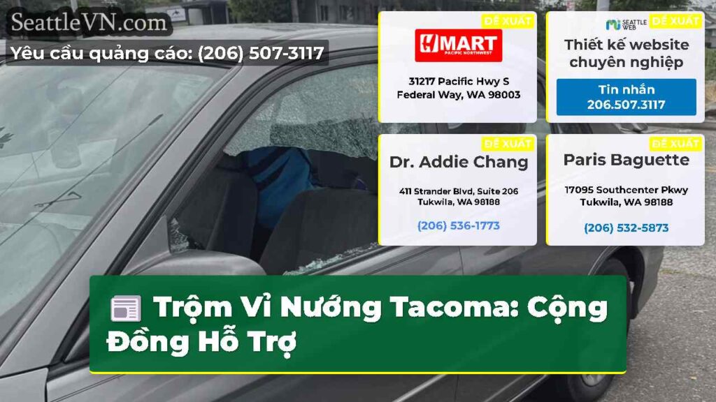Trộm Vỉ Nướng Tacoma: Cộng Đồng Hỗ Trợ