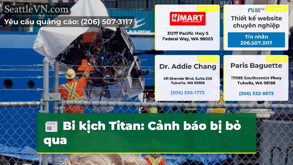 Bi kịch Titan: Cảnh báo bị bỏ qua