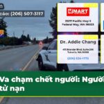 Va chạm chết người Người đi bộ tử nạn
