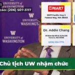 Chủ tịch UW nhậm chức