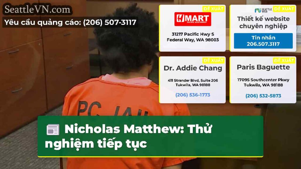 Nicholas Matthew: Thử nghiệm tiếp tục