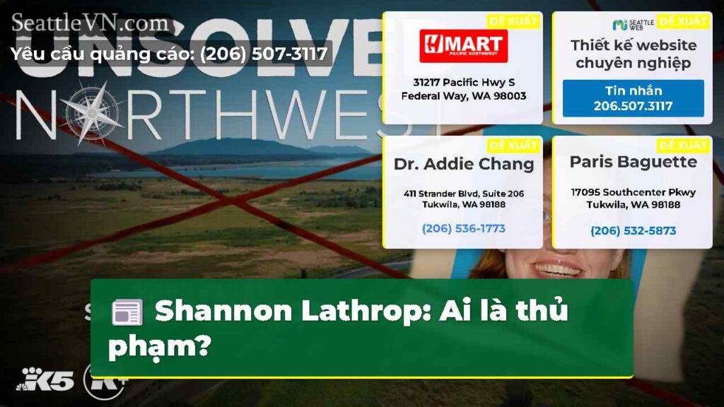 Shannon Lathrop: Ai là thủ phạm?
