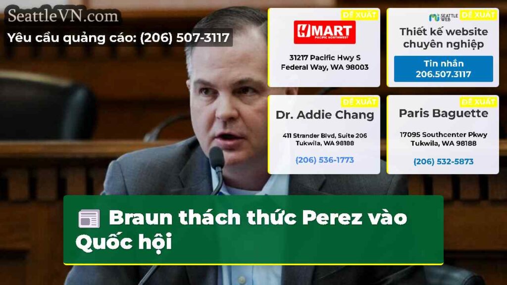 Braun thách thức Perez vào Quốc hội