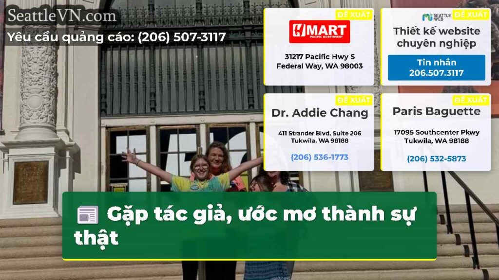 Gặp tác giả, ước mơ thành sự thật