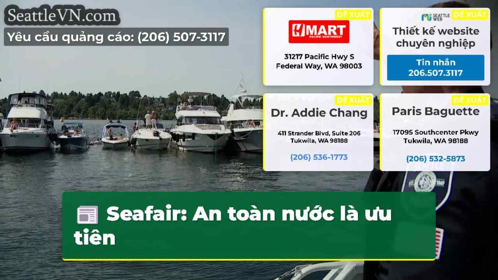 Seafair: An toàn nước là ưu tiên