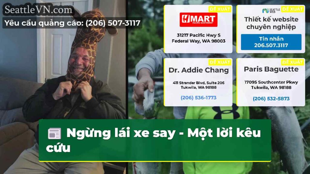 Ngừng lái xe say - Một lời kêu cứu