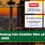 Hoàng hôn Seattle Đón sắc thu 2025