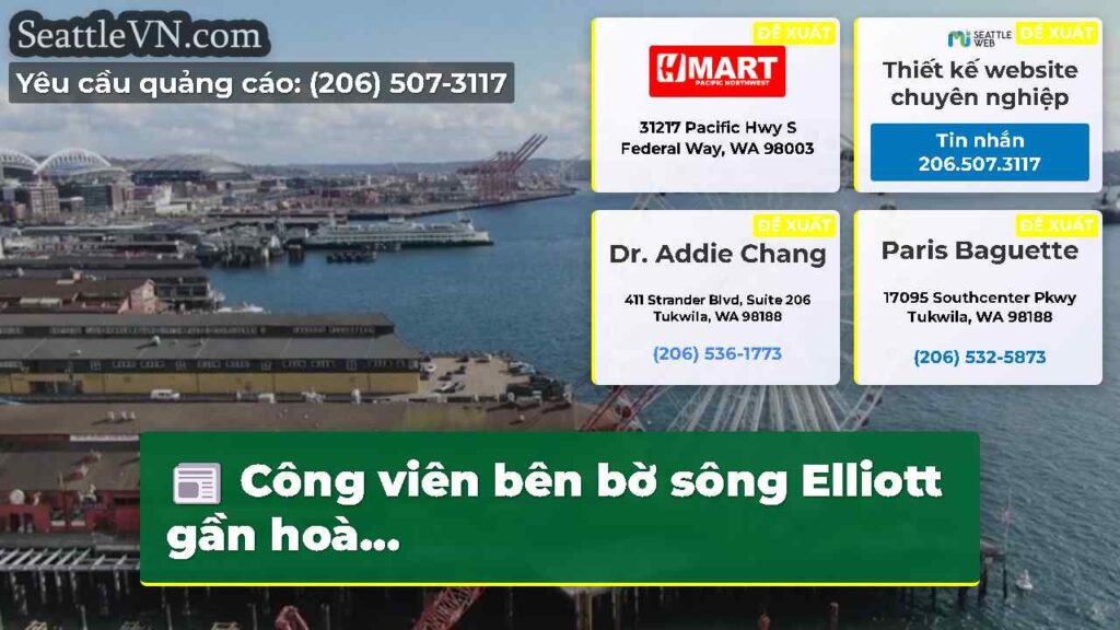 Công viên bên bờ sông Elliott gần hoà...