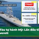 Tàu tự hành Mỹ Lần đầu tiên ở Everett