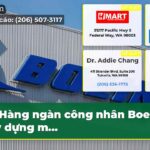 Hàng ngàn công nhân Boeing xây dựng m…