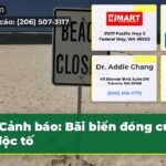 Cảnh báo Bãi biển đóng cửa vì độc tố
