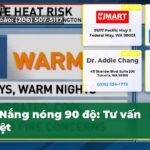 Nắng nóng 90 độ Tư vấn nhiệt
