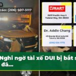 Nghi ngờ tài xế DUI bị bắt sau khi đâ…