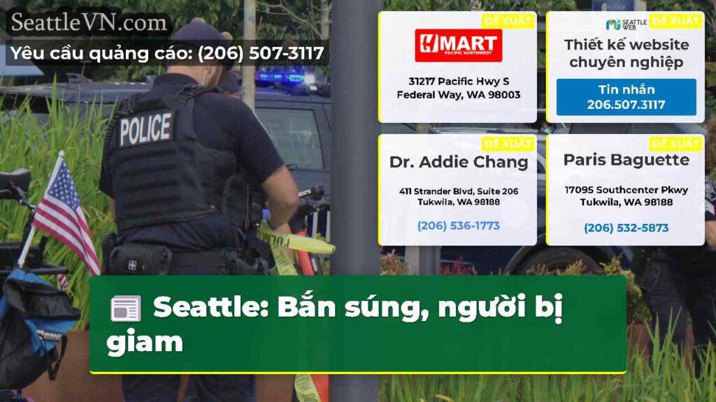 Seattle: Bắn súng, người bị giam