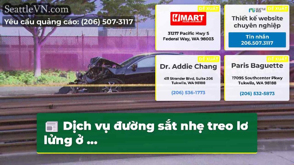 Dịch vụ đường sắt nhẹ treo lơ lửng ở ...