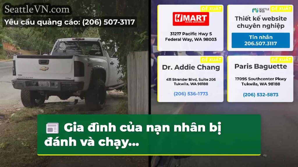 Gia đình của nạn nhân bị đánh và chạy...