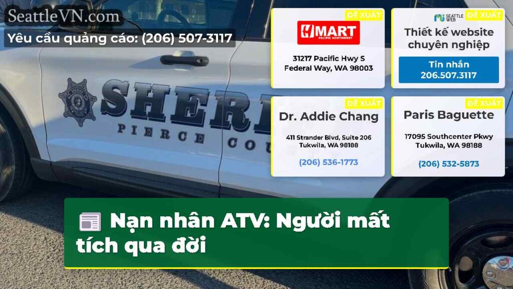 Nạn nhân ATV: Người mất tích qua đời