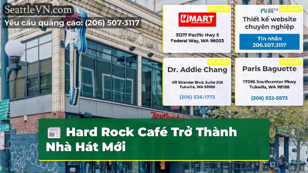 Hard Rock Café Trở Thành Nhà Hát Mới