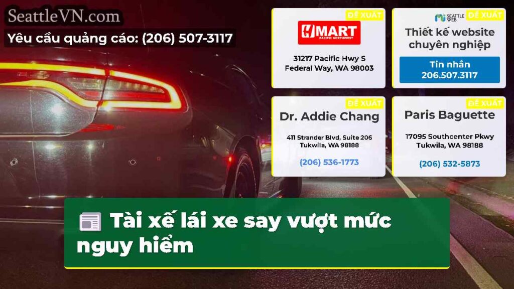 Tài xế lái xe say vượt mức nguy hiểm