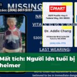 Mất tích Người lớn tuổi bị Alzheimer