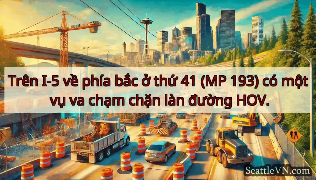 Trên I-5 về phía bắc ở thứ 41 (MP 193) có một vụ