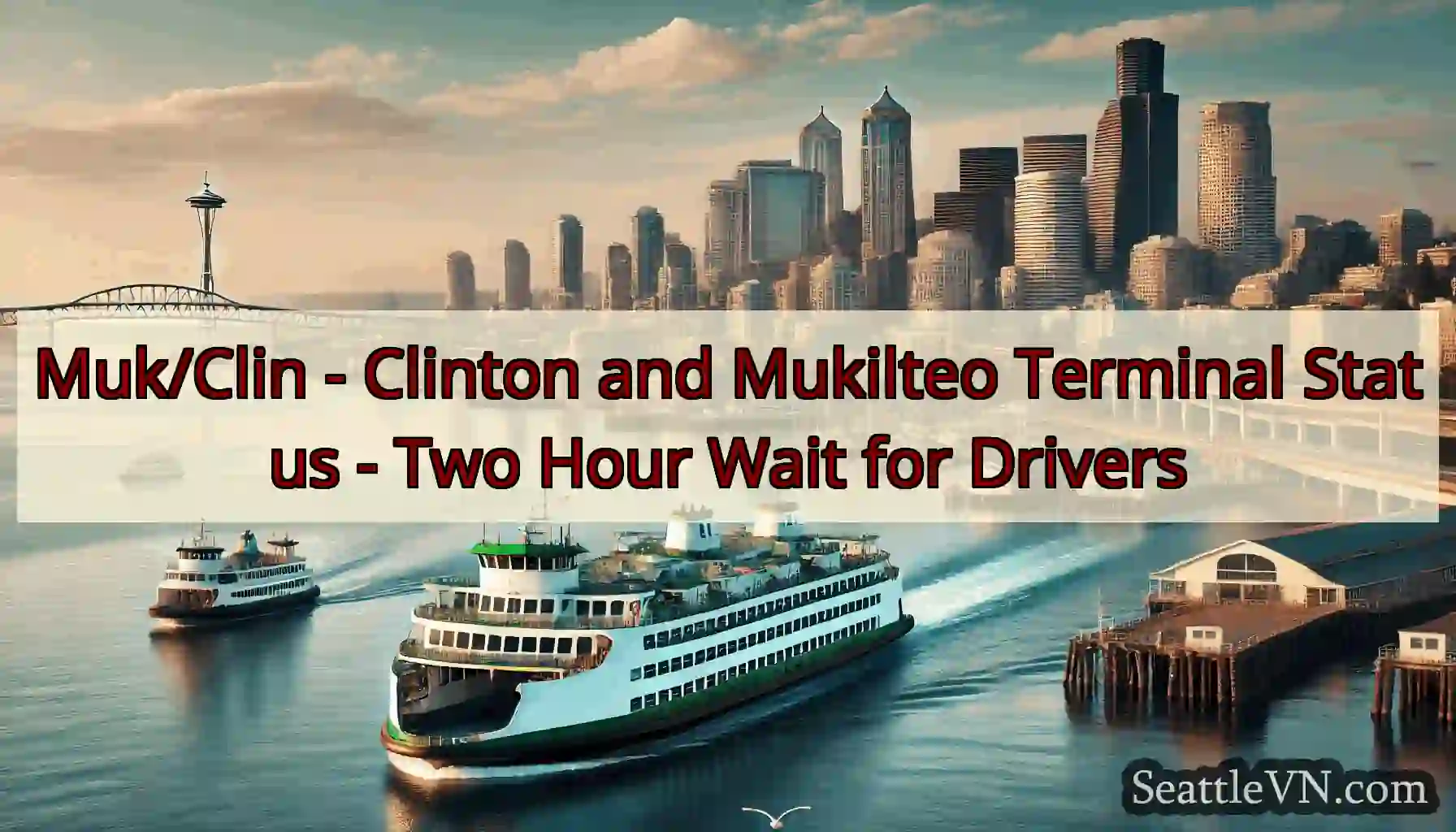 Muk/Clin - Clinton and Mukilteo Terminal Status -