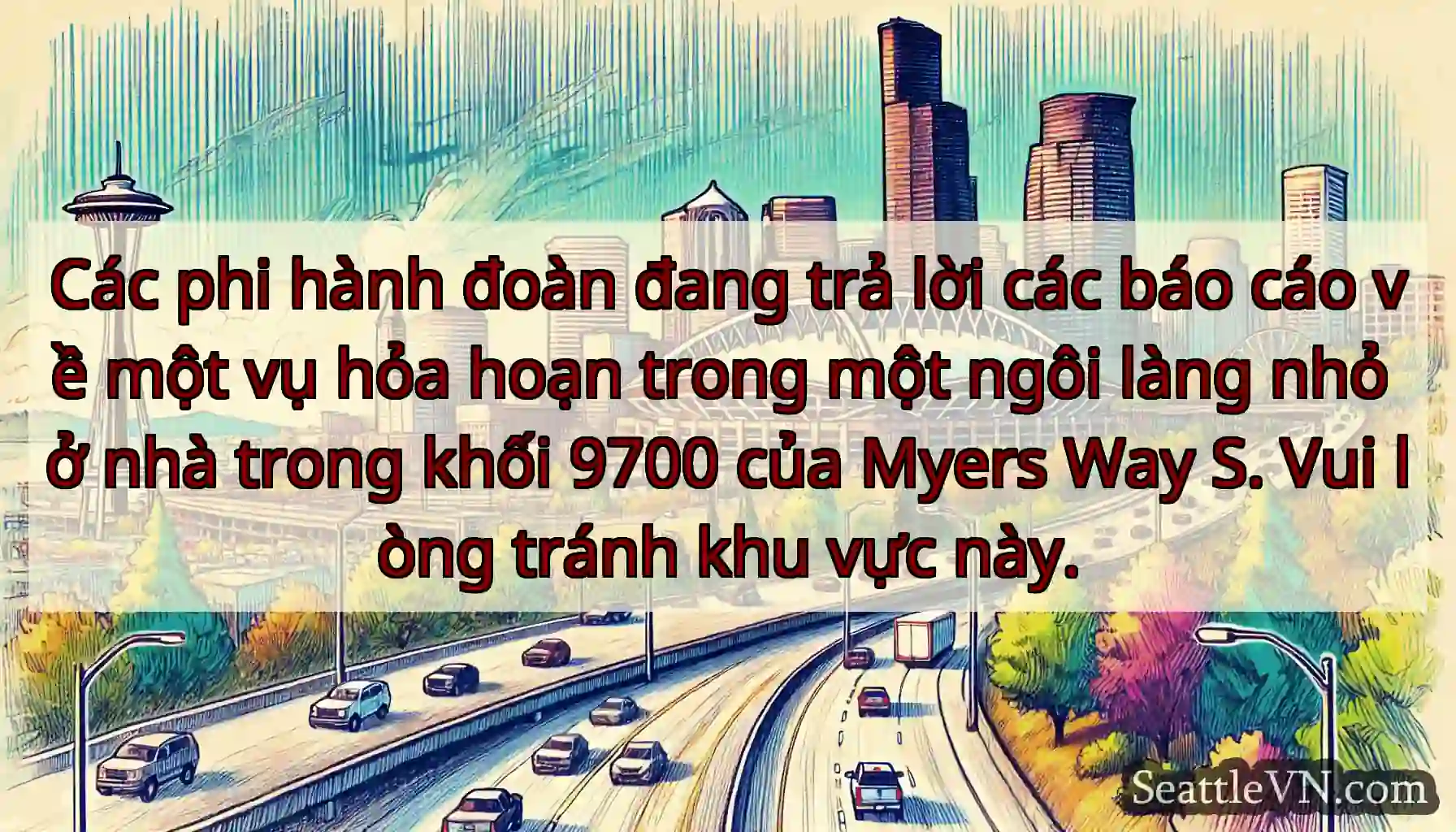 Các phi hành đoàn đang trả lời các báo cáo về một