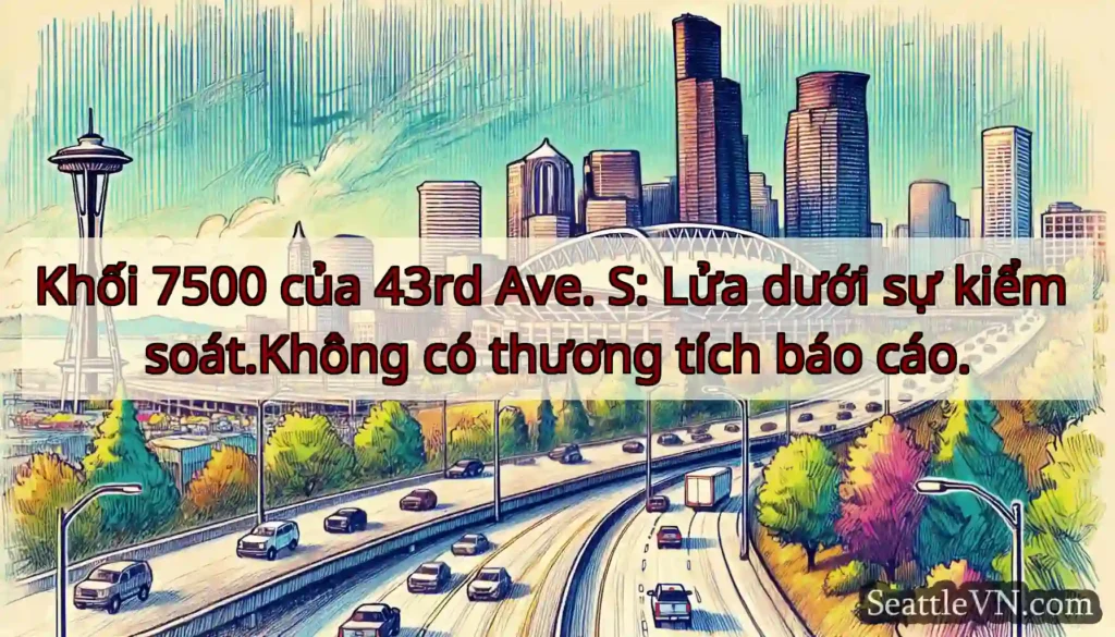Khối 7500 của 43rd Ave. S: Lửa dưới sự kiểm