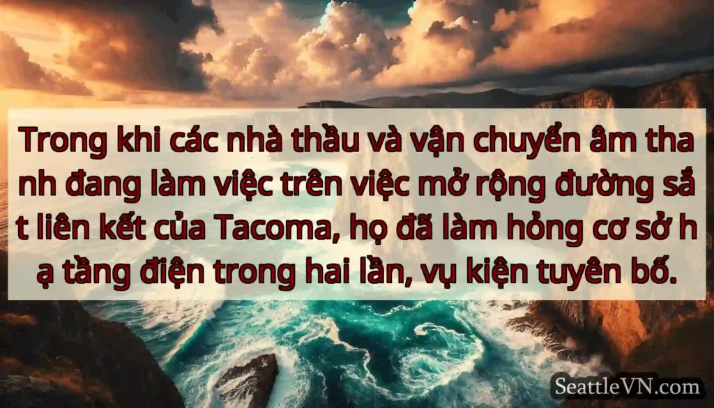 Trong khi các nhà thầu và vận chuyển âm thanh