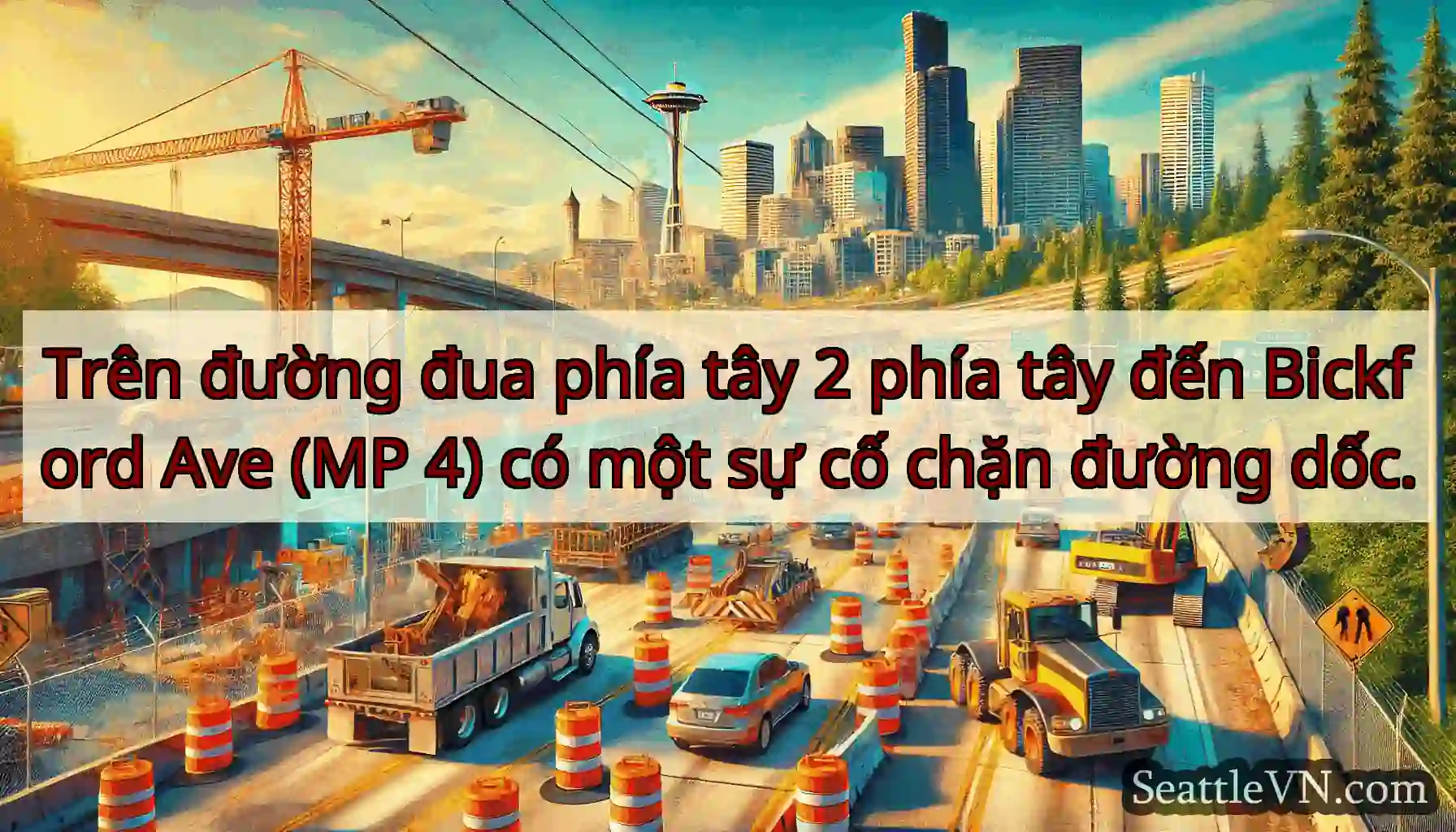 Trên đường đua phía tây 2 phía tây đến Bickford