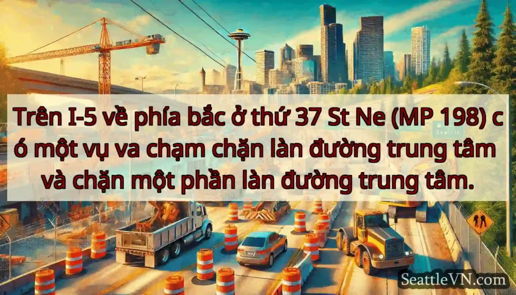 Trên I-5 về phía bắc ở thứ 37 St Ne (MP 198) có