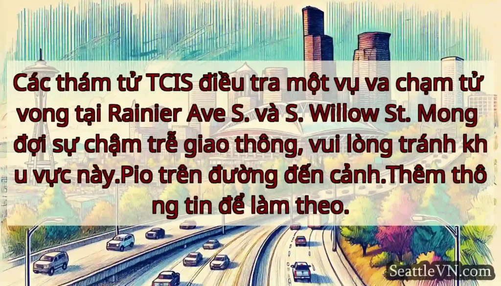Các thám tử TCIS điều tra một vụ va chạm tử vong
