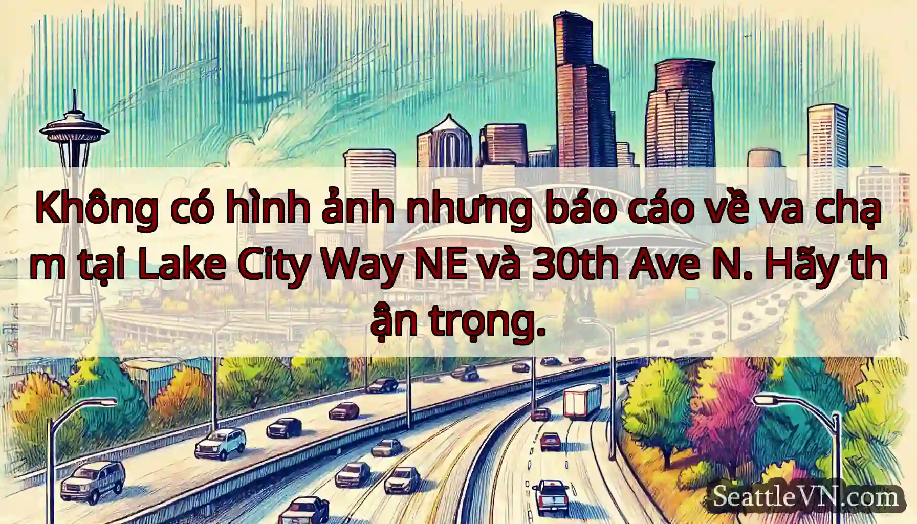 Không có hình ảnh nhưng báo cáo về va chạm tại