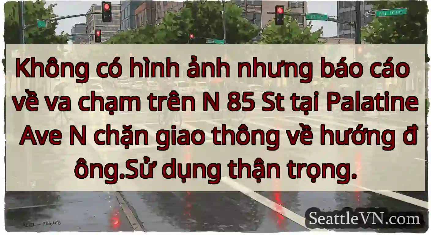 Không có hình ảnh nhưng báo cáo về va chạm trên N