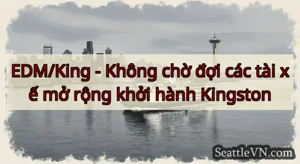 EDM/King - Không chờ đợi các tài xế mở rộng khởi
