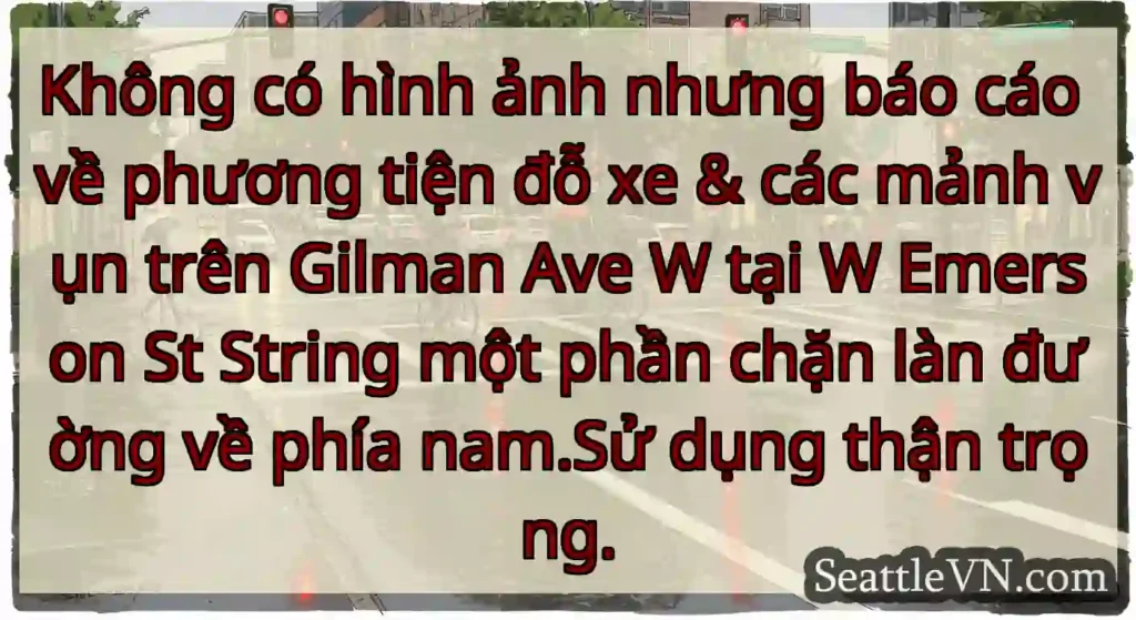 Không có hình ảnh nhưng báo cáo về phương tiện đỗ