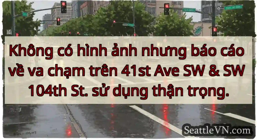 Không có hình ảnh nhưng báo cáo về va chạm trên